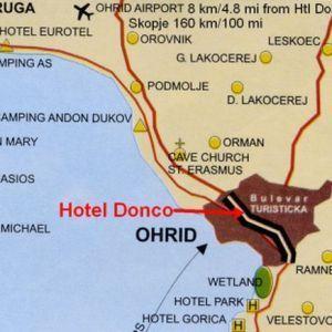 Hotel Donco Ohrid Eksteriør billede